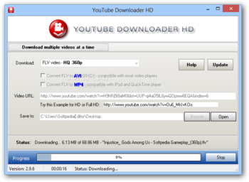 Youtube Downloader HD 5.2.1 downloading