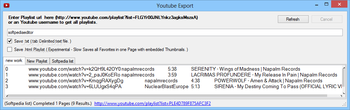 Youtube Export screenshot 2