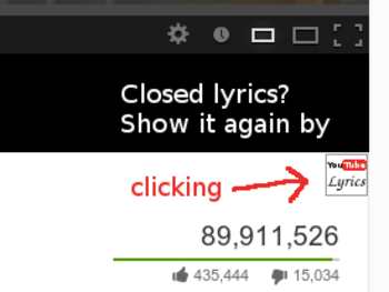 YouTube Lyrics For Internet Explorer  screenshot 2