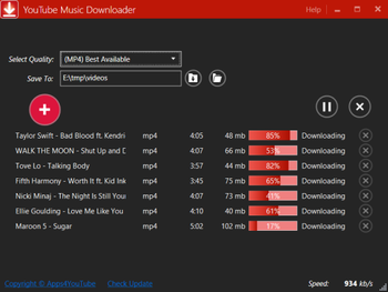 YouTube Music Downloader screenshot