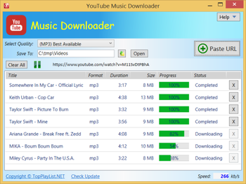 YouTube Music Downloader screenshot