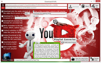 YouTube Playlist Converter screenshot 3