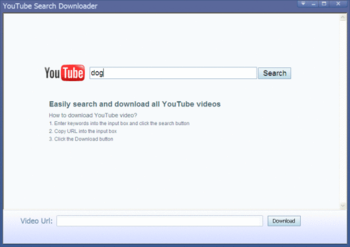 YouTube Search Downloader screenshot
