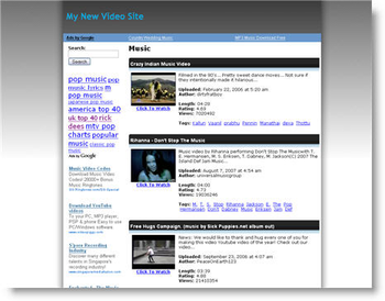 Youtube Site Maker screenshot 2