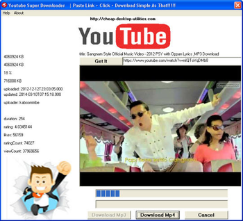Youtube Super Downloader screenshot