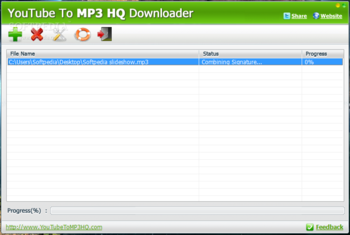 YouTube to MP3 HQ Downloader screenshot
