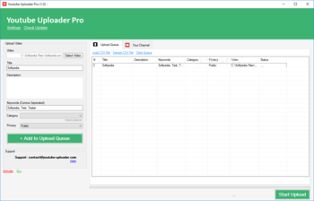 Youtube Uploader Pro screenshot