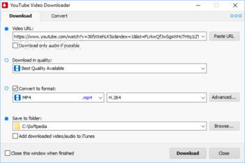 YouTube Video Downloader screenshot