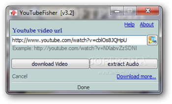 YouTubeFisher screenshot