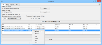 YoyoCut screenshot