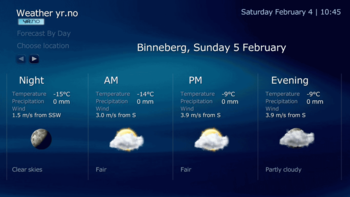 yrWeather screenshot