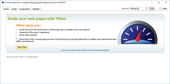 YSlow for Chrome screenshot 2