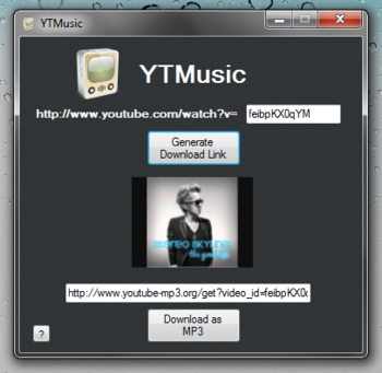 YTMusic screenshot