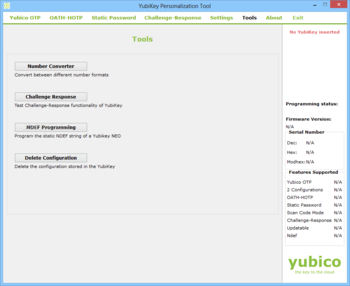 YubiKey Personalization Tool screenshot 5