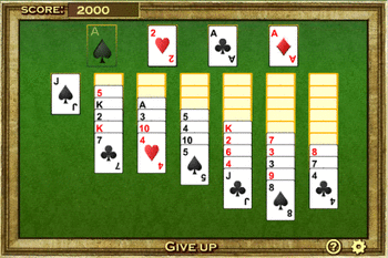 Yukon Solitaire screenshot