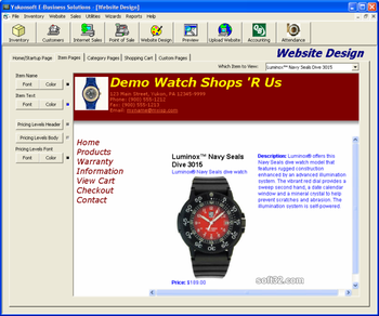 YukonSoft E-Business Solutions (Y.E.S.!) screenshot 2