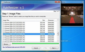 YukResizer screenshot