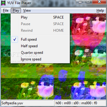 YUV File Player screenshot 2