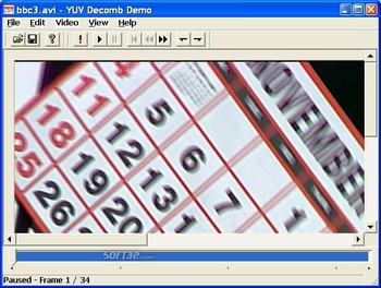 YUVsoft Decomb (Deinterlace) Demo screenshot 3