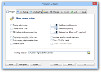 Z-DBackup screenshot 11