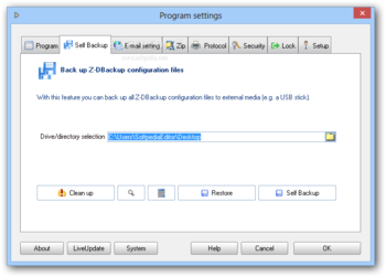 Z-DBackup screenshot 12