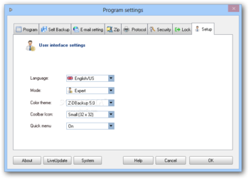 Z-DBackup screenshot 17