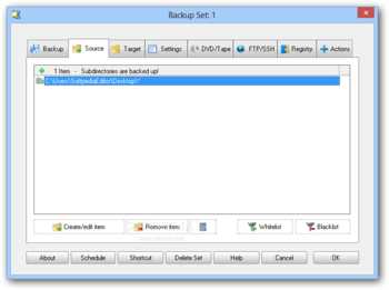 Z-DBackup screenshot 3