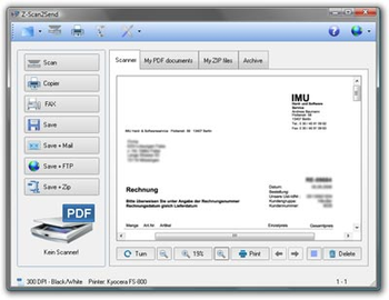 Z-Scan2Send screenshot