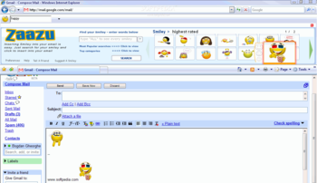 Zaazu smileys screenshot
