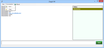 Zaggit IM screenshot 2