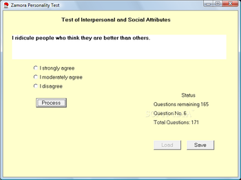 Zamora Personality Test screenshot 3