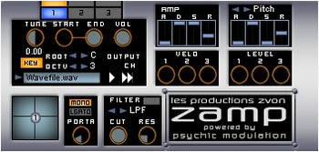 ZAMP screenshot