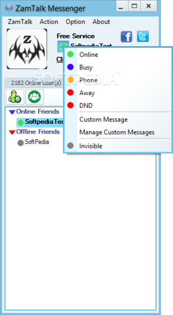 ZamTalk Messenger screenshot 2