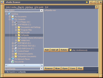 ZAP Audio Player screenshot 2