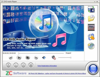 ZC DVD Audio Ripper screenshot