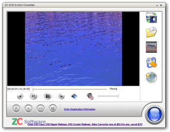ZC DVD to DivX Converter screenshot