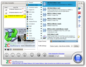 ZC Video Converter screenshot 2