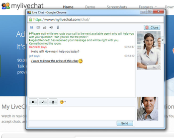 ZChat screenshot 2