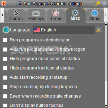 ZD Soft Screen Recorder screenshot 12