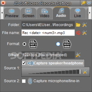 ZD Soft Screen Recorder screenshot 6