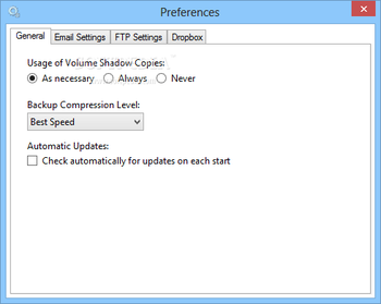 zebNet Backup for Skype TNG screenshot 10