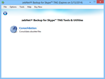 zebNet Backup for Skype TNG screenshot 8