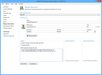 zebNet NewsTurbo Server screenshot 8