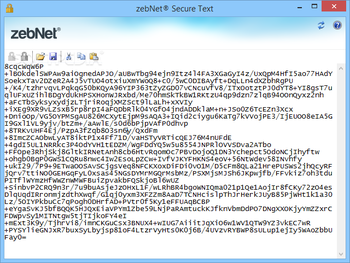 zebNet Secure Text screenshot 3