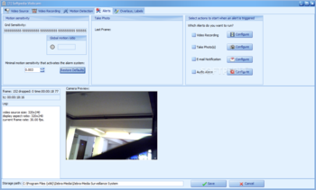 Zebra-Media Surveillance System screenshot 5