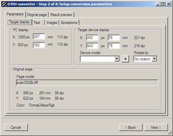 Zebradoc DjVu Converter screenshot