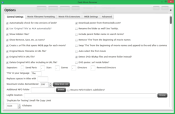 Zeeb Movie Renamer screenshot 2