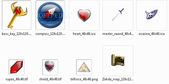 Zelda OoT Iconset screenshot 2
