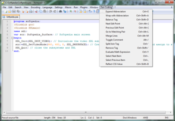 Zen Coding for Notepad++ screenshot 2