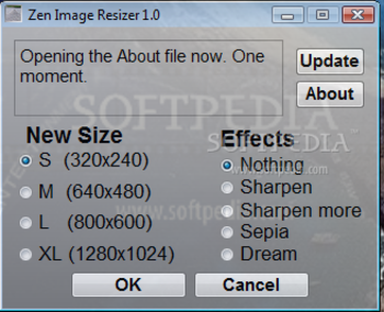 Zen Image Resizer screenshot